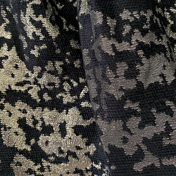 Viscose & metal thread mini skirt - Picture 3 of 7